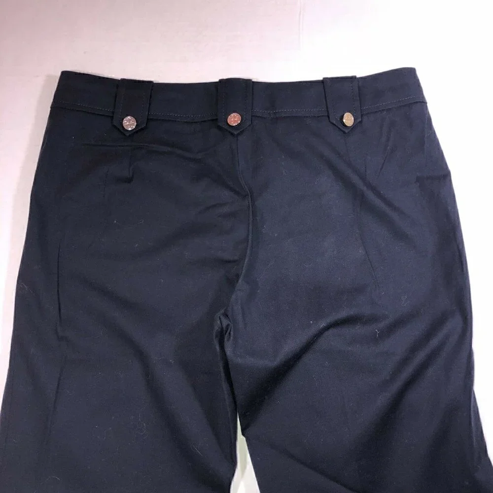 New Tory Burch Trousers Navy Blue Pants 6